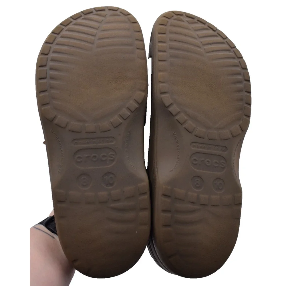CROCS Unisex Islander Pitcrew Sport Slip On Boat Shoe Mens 8 Womens 10